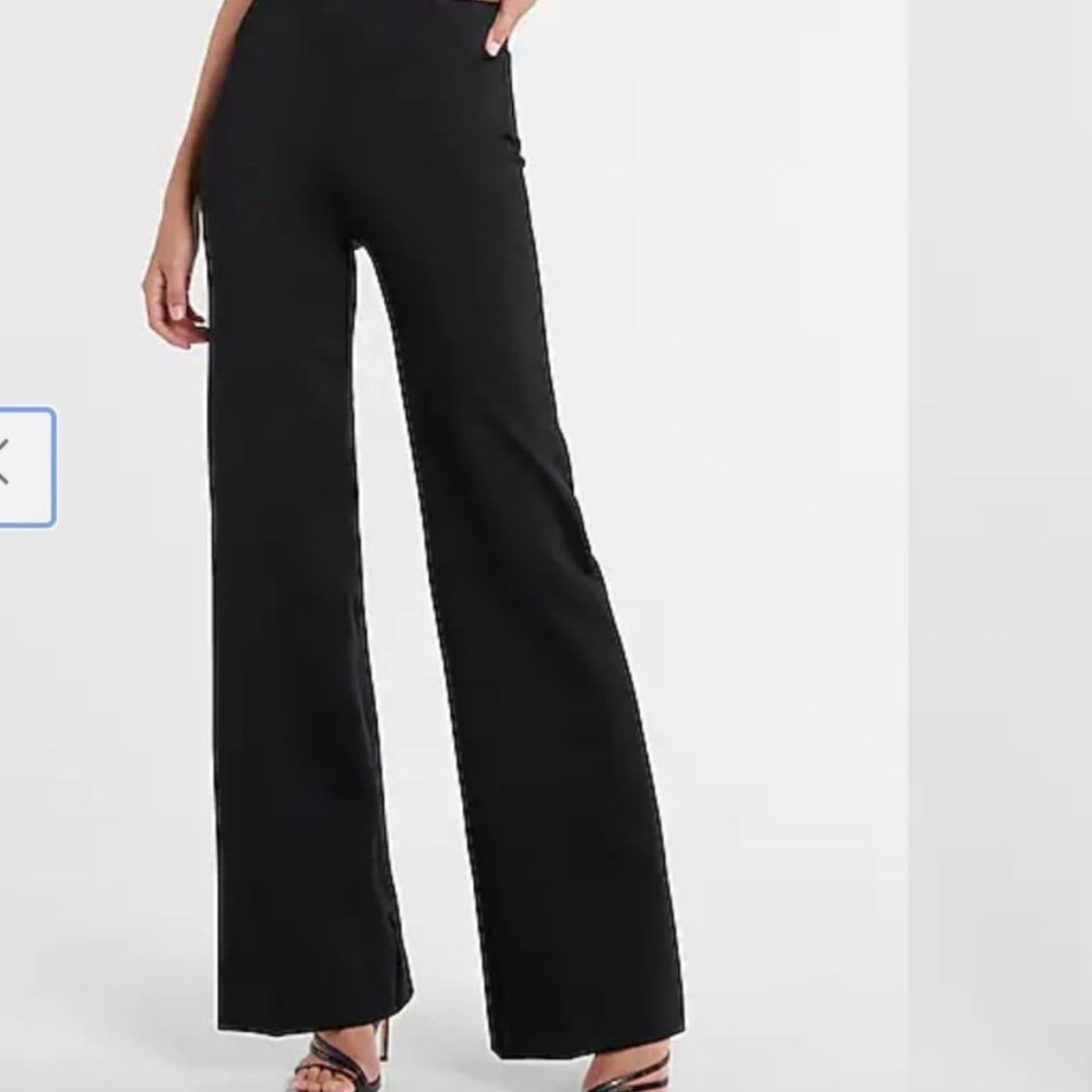 Express Body Contour Wide Leg Pant